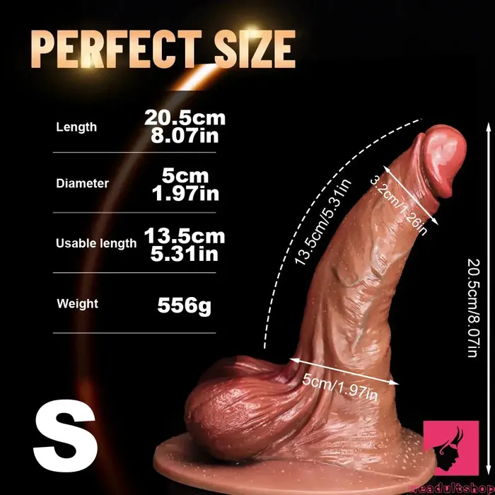 Female Sex Toys Weadultshop 807in 925in Soft Liquid Silicone Large Real Feeling Dildo With Big Sucker