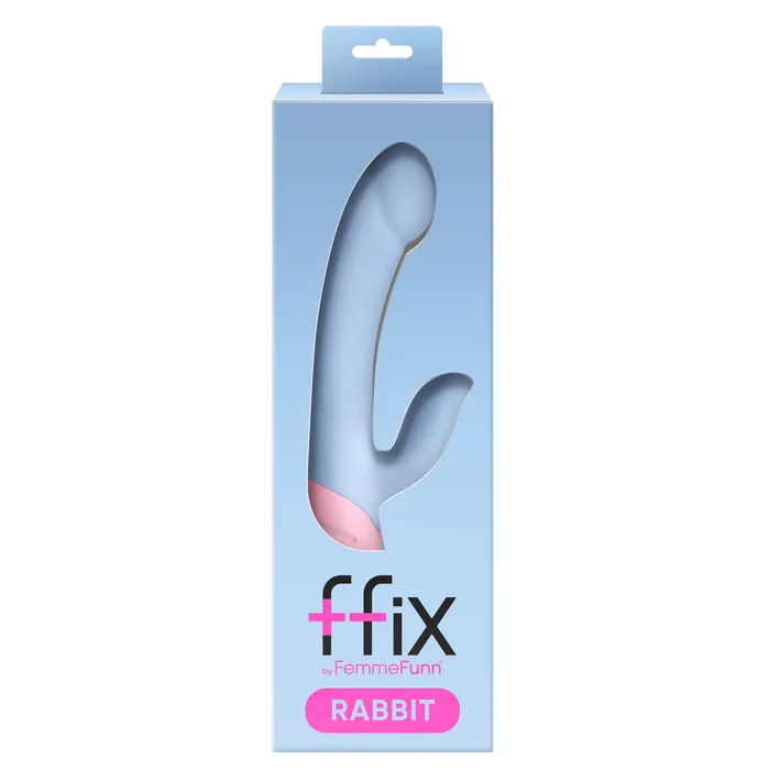 Ffix Rabbit Light Blue Femme Funn Vibrators Ffix Rabbit Light Blue Femme Funn Vibrators