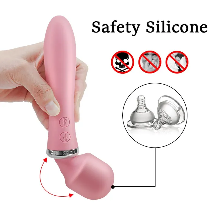 Frequency Conversion Doubleheaded Shock AV Wand Vibrator Weadultshop Vibrators