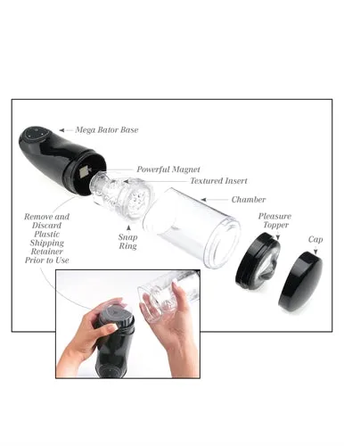 HandsFree MegaBator The Ultimate Spinning and Stroking Fun Toy Pipedream Vibrators