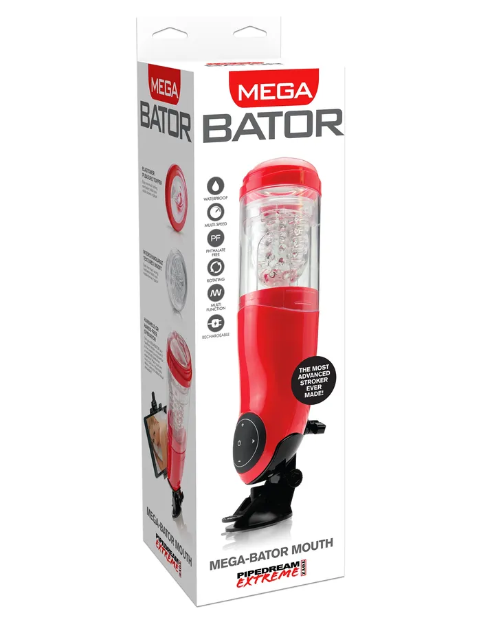 HandsFree MegaBator The Ultimate Spinning and Stroking Fun Toy Pipedream Vibrators
