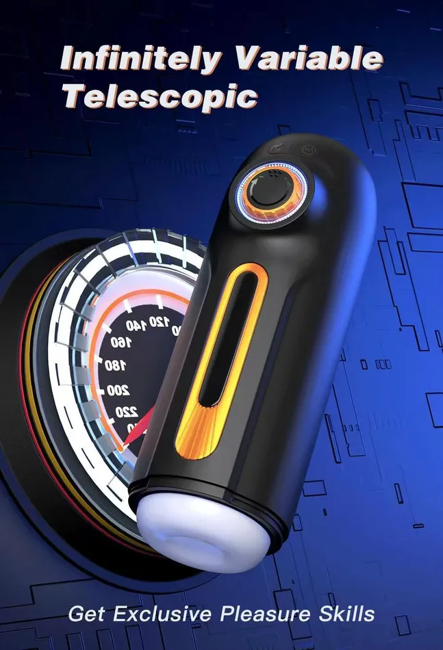 Heating And Vibrating Automatic Male Masturbator Male Sex Toys