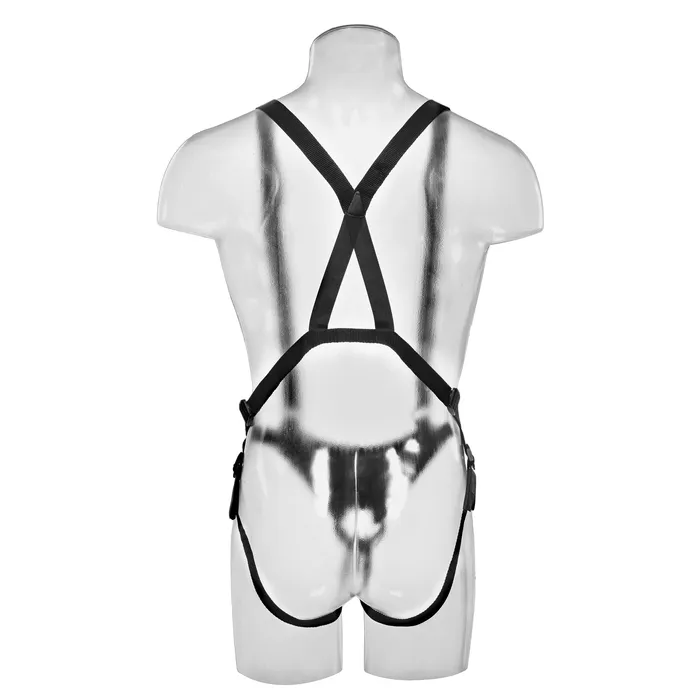 King Cock 10 Hollow Strapon Suspender System Flesh Pipedream Female Sex Toys