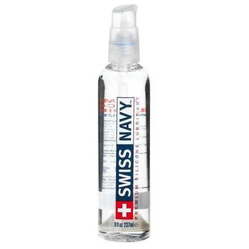 MD Science Lab Female Sex Toys Swiss Navy Silicone Lube 8 Fl Oz