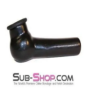 Male Sex Toys 0948D Heavy Rubber Cock Ball Sheath Denber Rubber