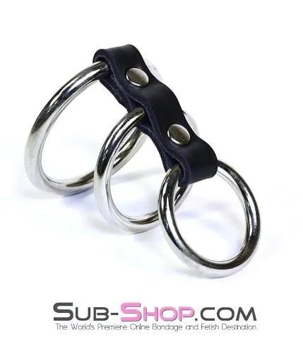 Male Sex Toys 1770A 3 Ring Gates of Hell Autumn