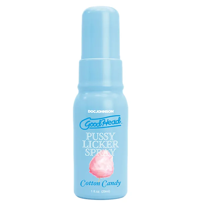 Male Sex Toys Doc Johnson Goodhead Pussy Licker Spray Cotton Candy 1 Fl