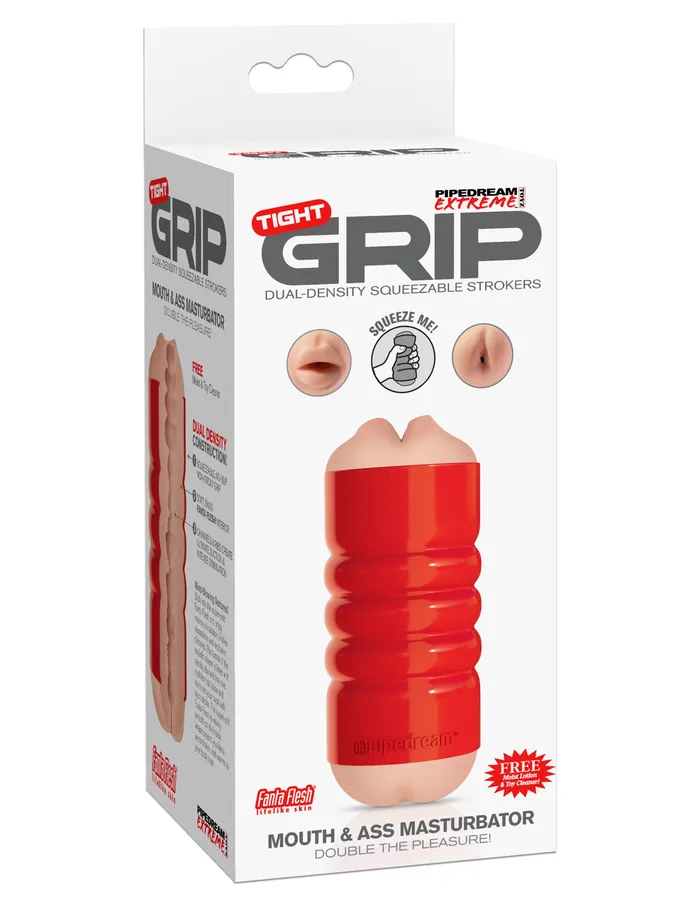 Male Sex Toys Pipedream Tight Grip DualDensity Squeeze Stroker for Fun Adventures Male Sex Toys Pipedream Tight Grip DualDensity Squeeze Stroker for Fun Adventures
