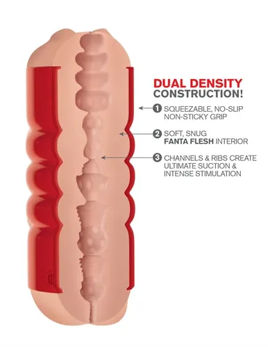 Male Sex Toys Pipedream Tight Grip DualDensity Squeeze Stroker for Fun Adventures