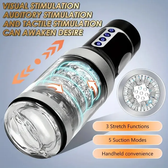 Male Sex Toys Weadultshop 7 Thrusting Vibration 3D Soft TPE Sleeve Auto Male Masturbator Male Sex Toys Weadultshop 7 Thrusting Vibration 3D Soft TPE Sleeve Auto Male Masturbator