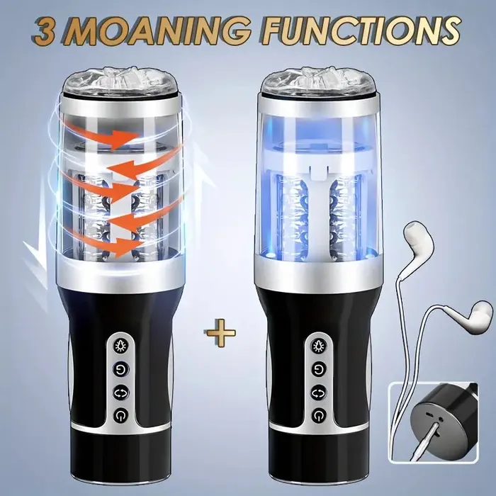 Male Sex Toys Weadultshop 7 Thrusting Vibration 3D Soft TPE Sleeve Auto Male Masturbator Male Sex Toys Weadultshop 7 Thrusting Vibration 3D Soft TPE Sleeve Auto Male Masturbator