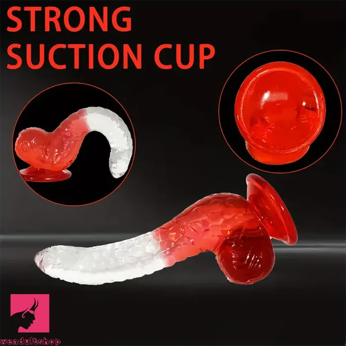 Male Sex Toys Weadultshop 827in Soft Silicone Fantasy Gradient Jelly Dildo Masturbator Adult Toy