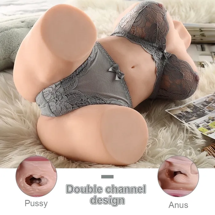 Male Sex Toys xingse T516 15lbMale Masturbator Torso Sex Doll With Anal And Vaginal Tunnels