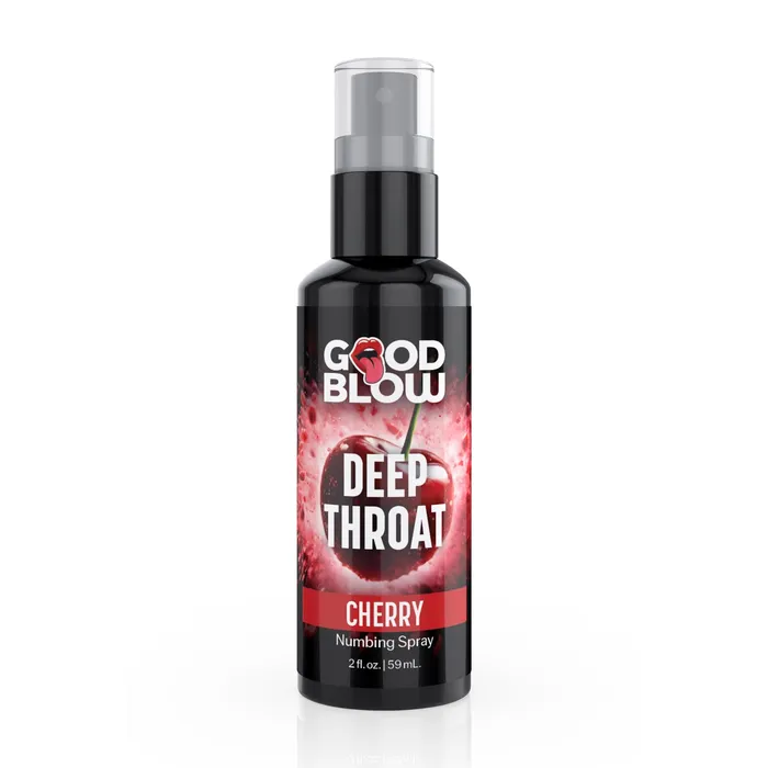 Male Sex Toys XR Brands Deep Throat Spray 1oz Cherry