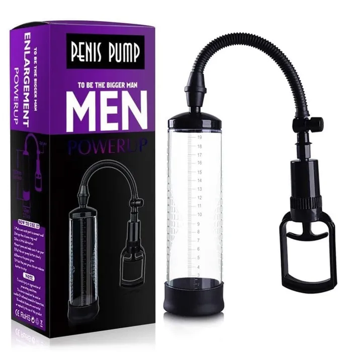 Moonwell Male Sex Toys 7342MSIS Sissy Tease Penis Enlarger Pump Trigger Vacuum