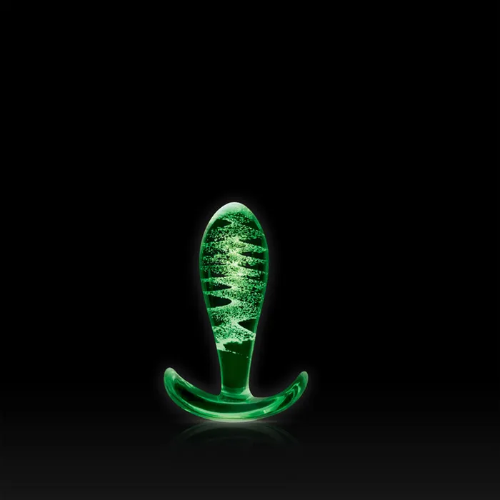 Nsnovelties Anal Glowing Firefly Glass Butt Plug EcoFriendly Fun