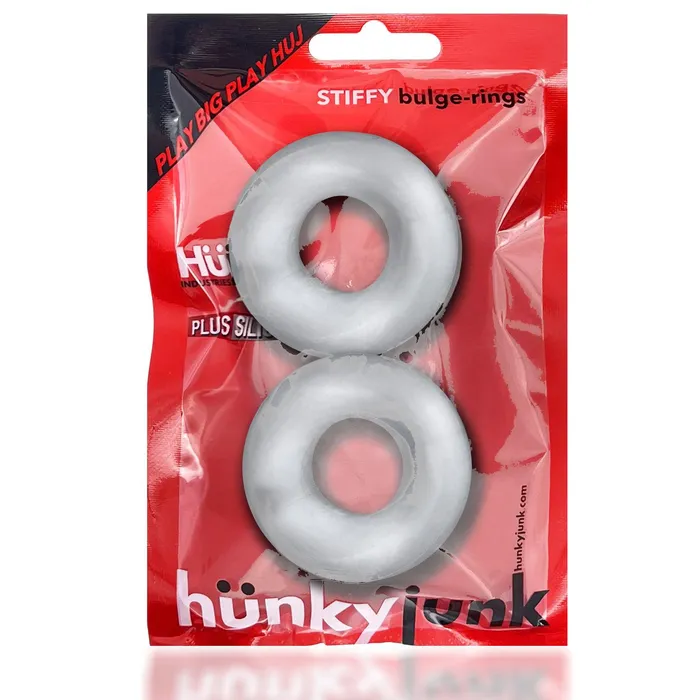 Oxballs Anal Stiffy 2Pack BulgeRings Clear Ice Oxballs Anal Stiffy 2Pack BulgeRings Clear Ice