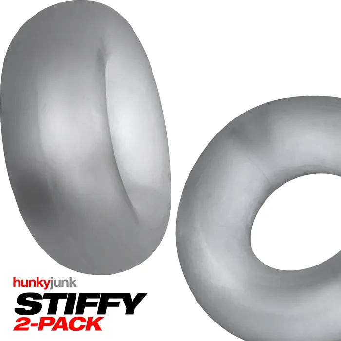 Oxballs Anal Stiffy 2Pack BulgeRings Clear Ice Oxballs Anal Stiffy 2Pack BulgeRings Clear Ice