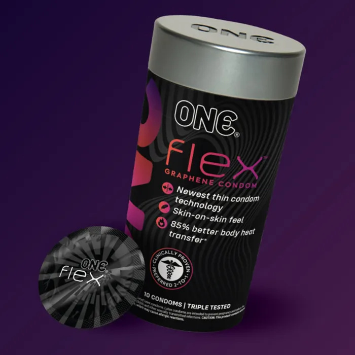 Paradise Marketing Vibrators One Flex 10 Count Condoms Paradise Marketing Vibrators One Flex 10 Count Condoms
