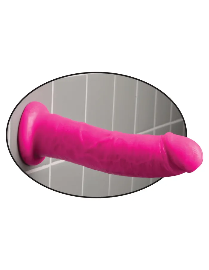 Pipedream 8Inch Dillio Smooth and Flexible Suction Cup Dildo for Fun Times Dildos