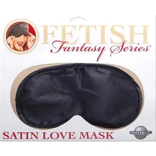 Pipedream Anal Satin Love Mask Black