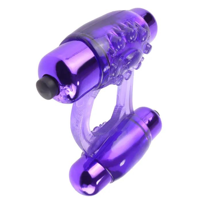 Pipedream Male Sex Toys Fantasy CRingz DuoVibrating Super Ring Purple Pipedream Male Sex Toys Fantasy CRingz DuoVibrating Super Ring Purple