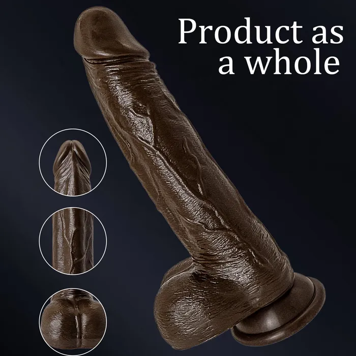 86In Vibrating Thrusting Swing Thick Long Lifelike Dildo With Remote Control Lurevibe Female Sex Toys