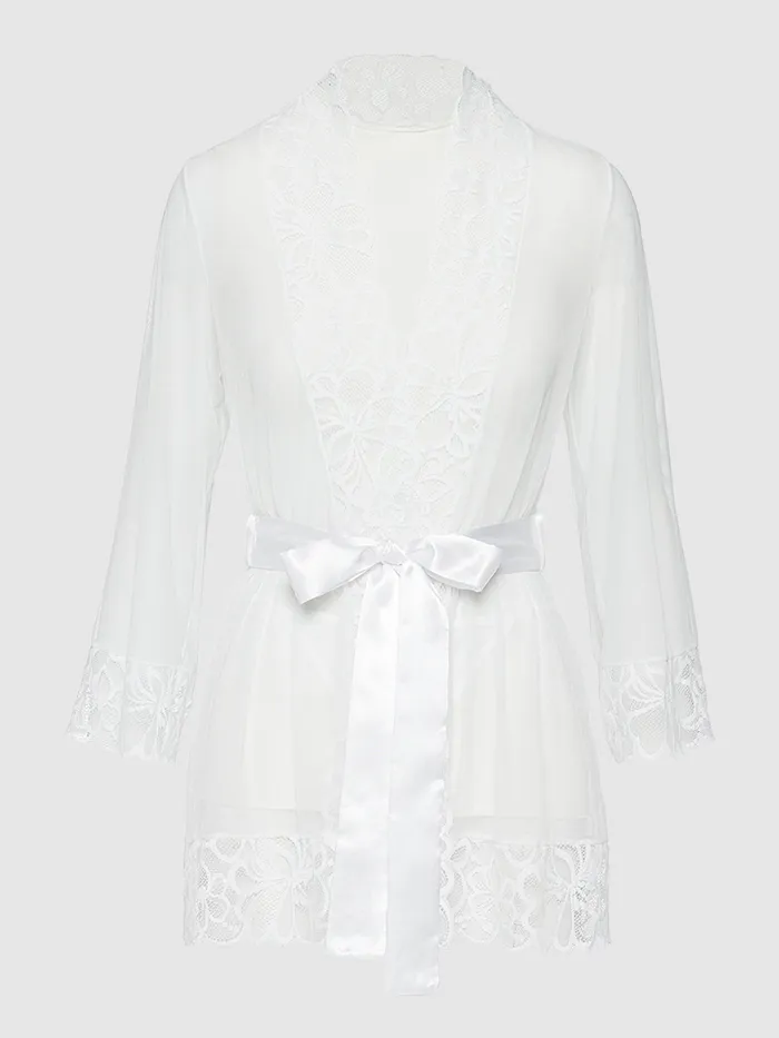 Couples Fredericks Of Hollywood Lara May Lace Robe Couples Fredericks Of Hollywood Lara May Lace Robe