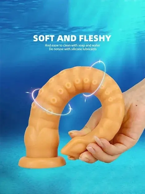 Dildos Soft and SuperSized Tentacle Dildo for Women wesweetie