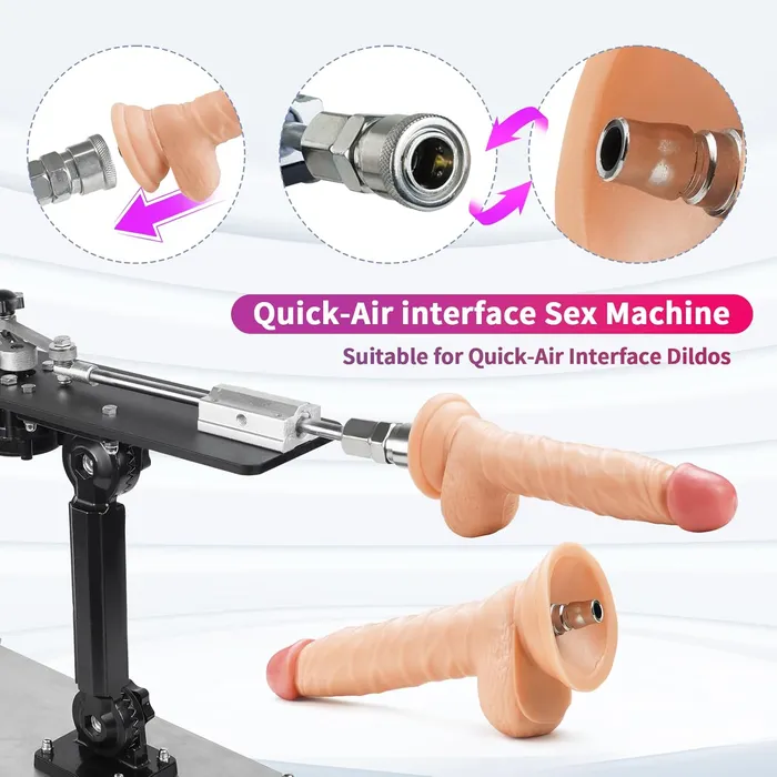 Female Sex Toys Lurevibe 2In1 Handheld Automatic Thrusting Sex Machine Sm remote control Sex Toy