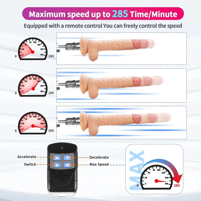 Female Sex Toys Lurevibe 2In1 Handheld Automatic Thrusting Sex Machine Sm remote control Sex Toy