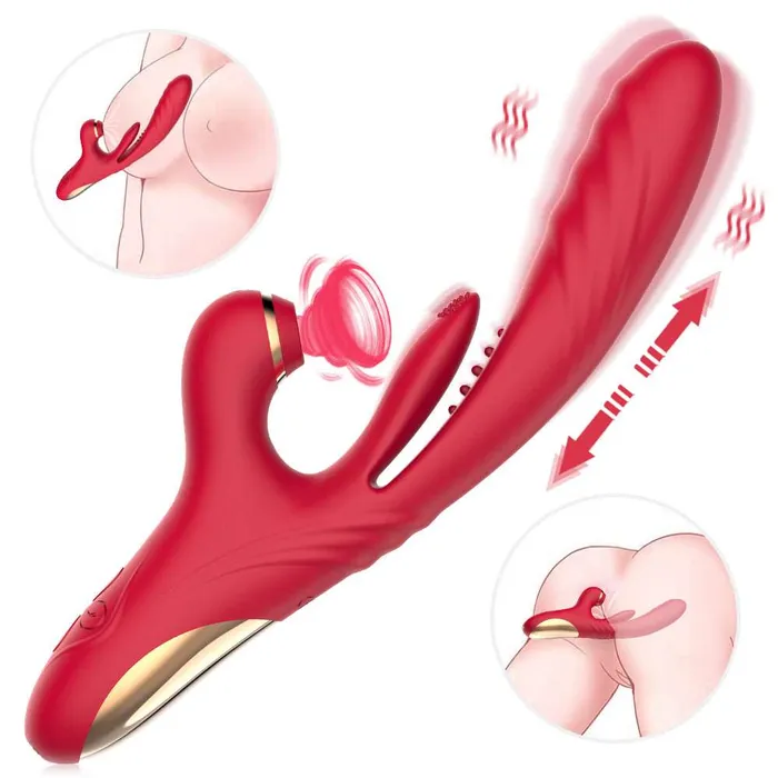 Female Sex Toys Lurevibe Lurevibe 3 in 1 Suction Thrusting Vibrator With Tongue For Clitoris Gspot Female Sex Toys Lurevibe Lurevibe 3 in 1 Suction Thrusting Vibrator With Tongue For Clitoris Gspot