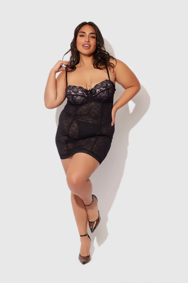 Fredericks Of Hollywood Couples Desiree Lace Chemise Fredericks Of Hollywood Couples Desiree Lace Chemise