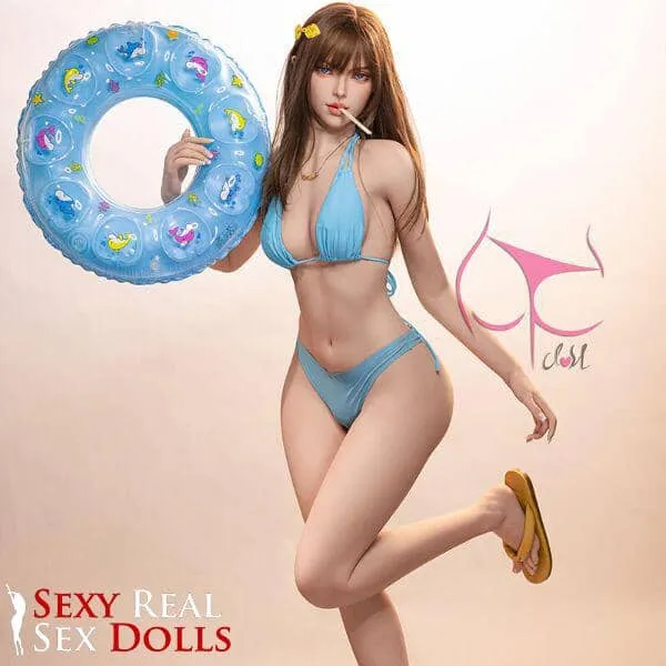 FunWest Doll Male Sex Toys 157cm 5ft2 CCup Big Booty Sex Doll with Small Breast Lexie