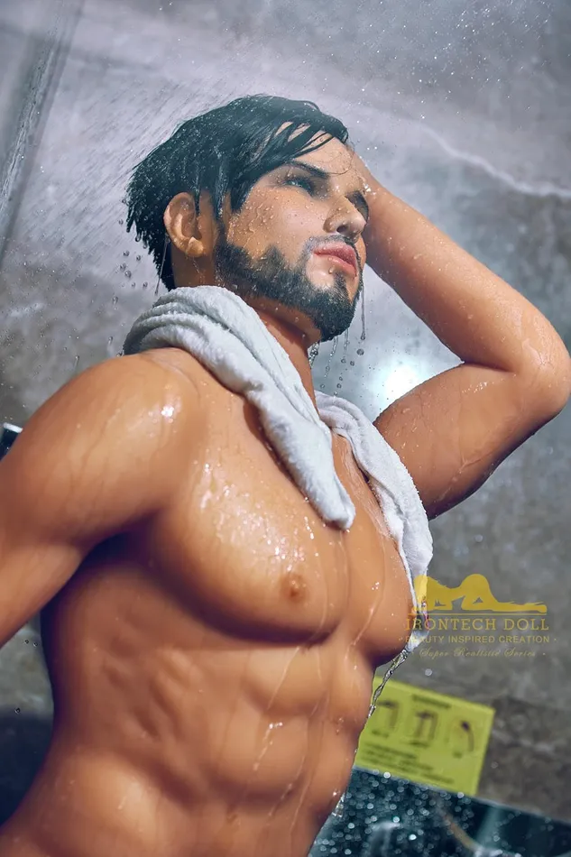 Kelvin162cm5ft3 Silicone Head European Male TPE Sex Doll for Women IronTech DOLL Male Sex Toys