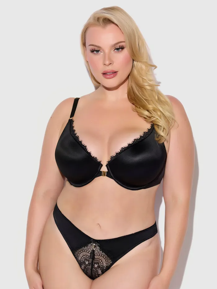 Lexi Front Closure Push Up TShirt Bra Fredericks of Hollywood Vibrators Lexi Front Closure Push Up TShirt Bra Fredericks of Hollywood Vibrators
