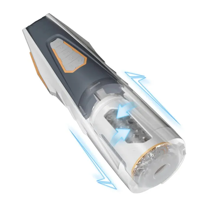 Lurevibe Automatic 4 Rotating 3 Thrusting Male Masturbator lurevibe Male Sex Toys
