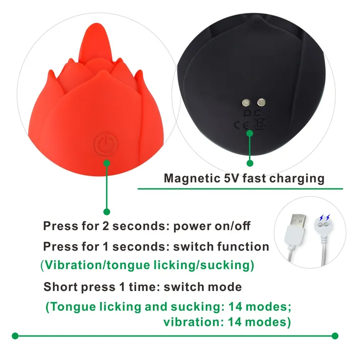 Lurevibe Lurevibe Rose Vibration Jump Egg Wireless Remote Control App Vibrators Lurevibe Lurevibe Rose Vibration Jump Egg Wireless Remote Control App Vibrators