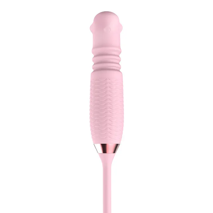 Lurevibe Vibrators Lurevibe Purple Rose Toy Rotating Pearls Telescopic Tonguelicking Vibrator