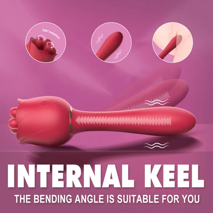 Lurevibe Vibrators Lurevibe Rose Massage Vibrators For Women