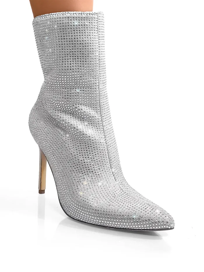 Nadia Rhinestone Booties Fredericks Of Hollywood Vibrators
