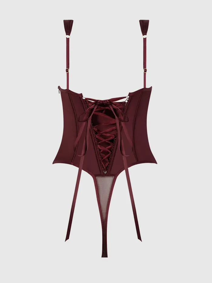 Petra Rising Star Corseted Satin Teddy Fredericks of Hollywood Vibrators Petra Rising Star Corseted Satin Teddy Fredericks of Hollywood Vibrators