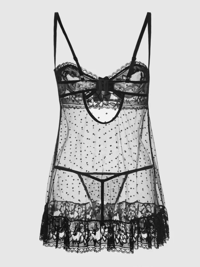 Riley Lace Babydoll Set Fredericks Of Hollywood Anal Riley Lace Babydoll Set Fredericks Of Hollywood Anal