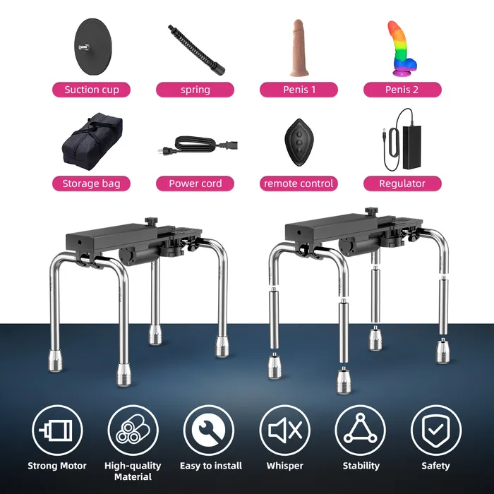 Sheyay Female Sex Toys SHEYAY Electronic Dog Female Sex Machine Multiple Accessories