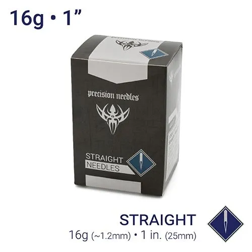 16g Sterilized 1 Body Piercing Needles Box of 100 Precision Needles Female Sex Toys 16g Sterilized 1 Body Piercing Needles Box of 100 Precision Needles Female Sex Toys