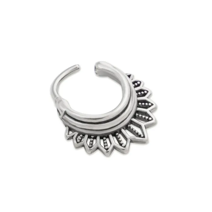 16g Tiered Plumage Septum Clicker Painful Pleasures Vibrators