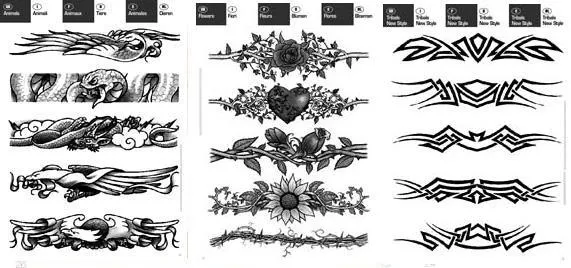 3ntini Anal Book of Armband Tattoos Softcover Book