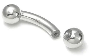 4g Internal Steel Bent Barbell Price Per 1 Painful Pleasures Male Sex Toys
