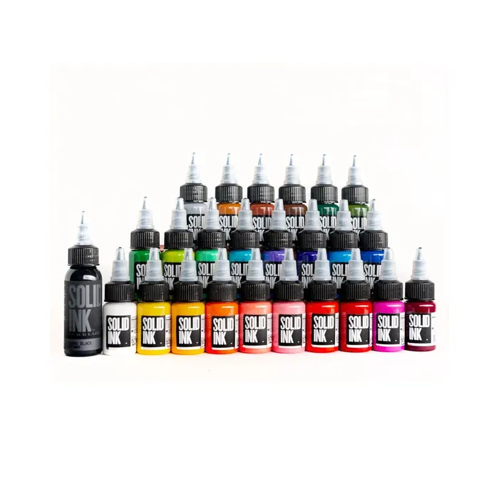 Anal 25 Color Travel Set Solid Ink 12oz Bottles Solid Ink