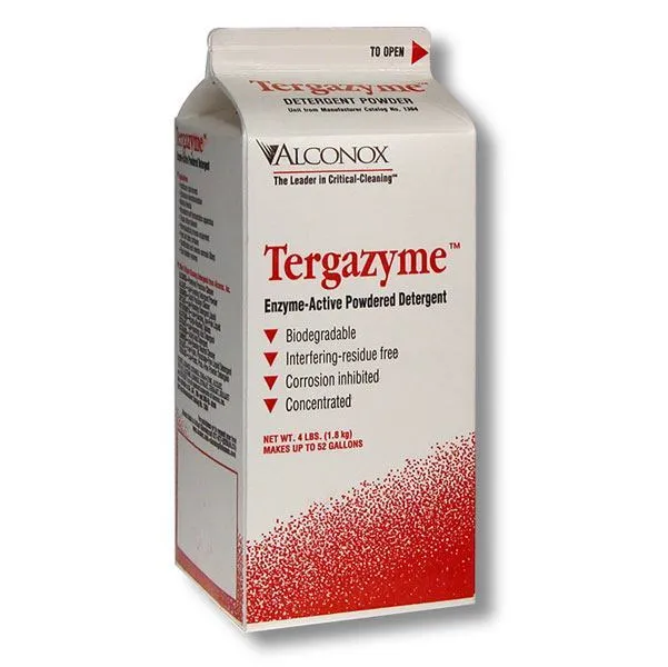 Anal Alconox Tergazyme Ultrasonic Cleaner Enzyme Active 4lb Box of Powder